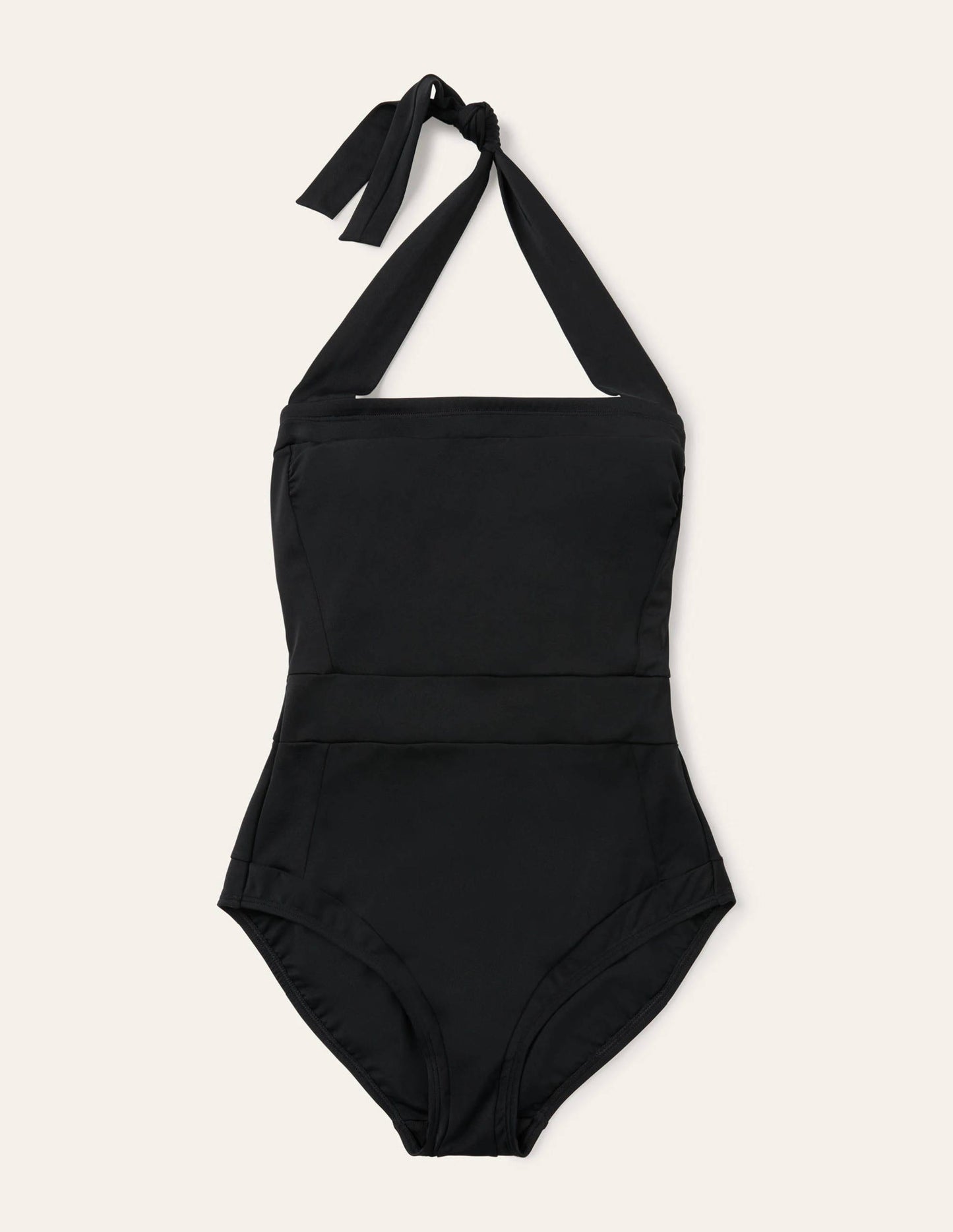 Santorini Halterneck Swimsuit -Black