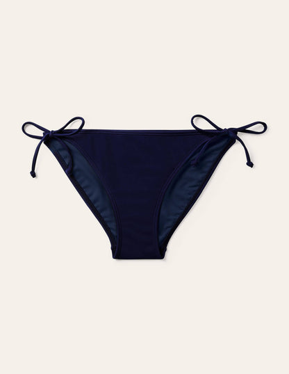 Symi String Bikini Bottoms-French Navy