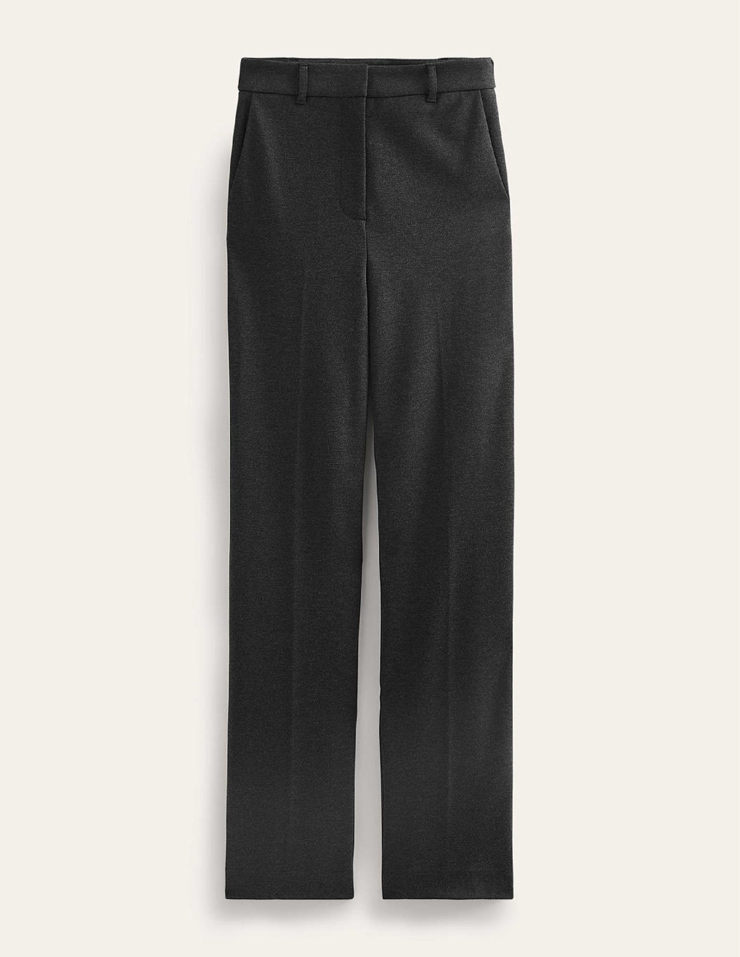 Pimlico Ponte Trousers-Charcoal Marl