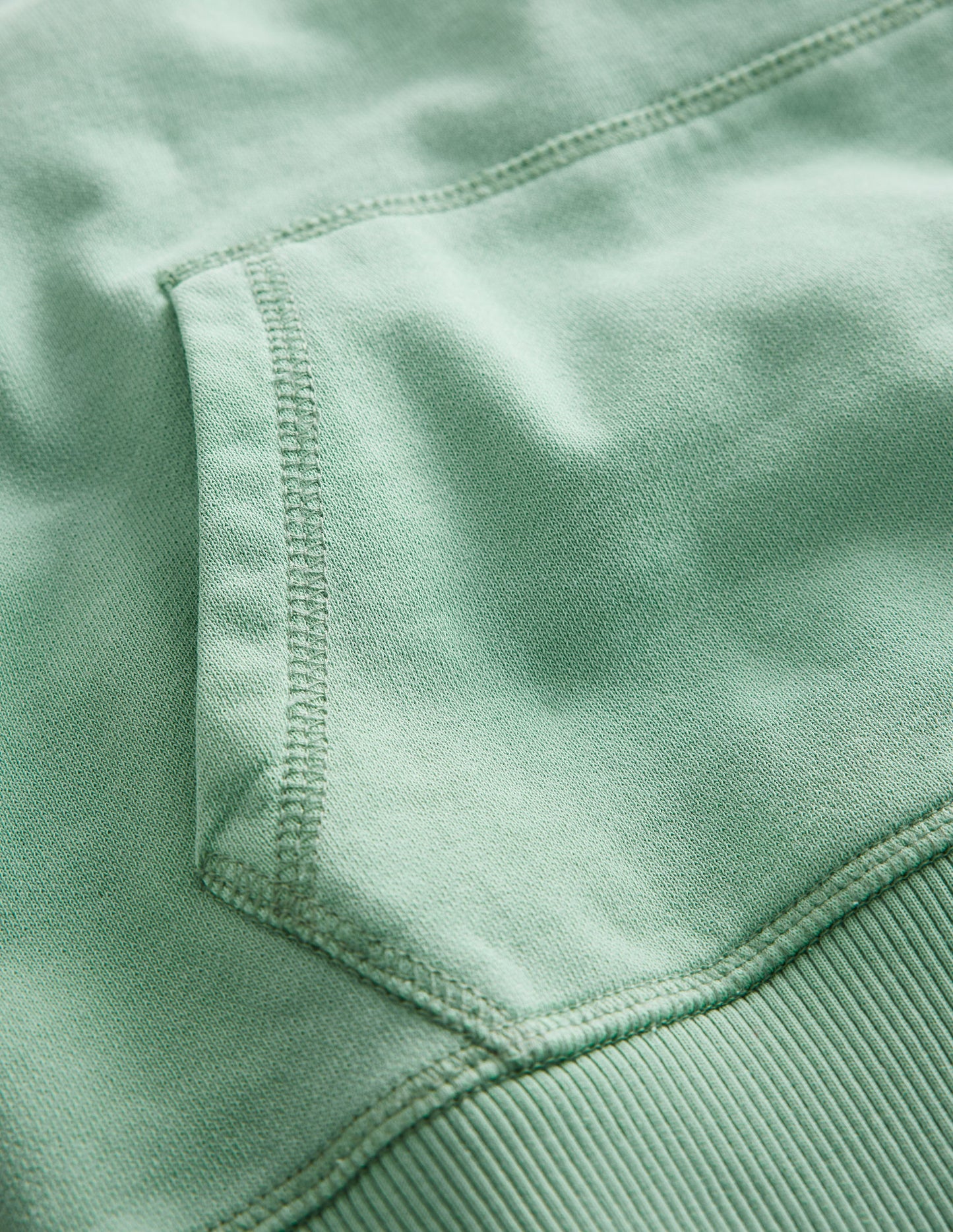 Garment Dye Hoodie-Opal Green