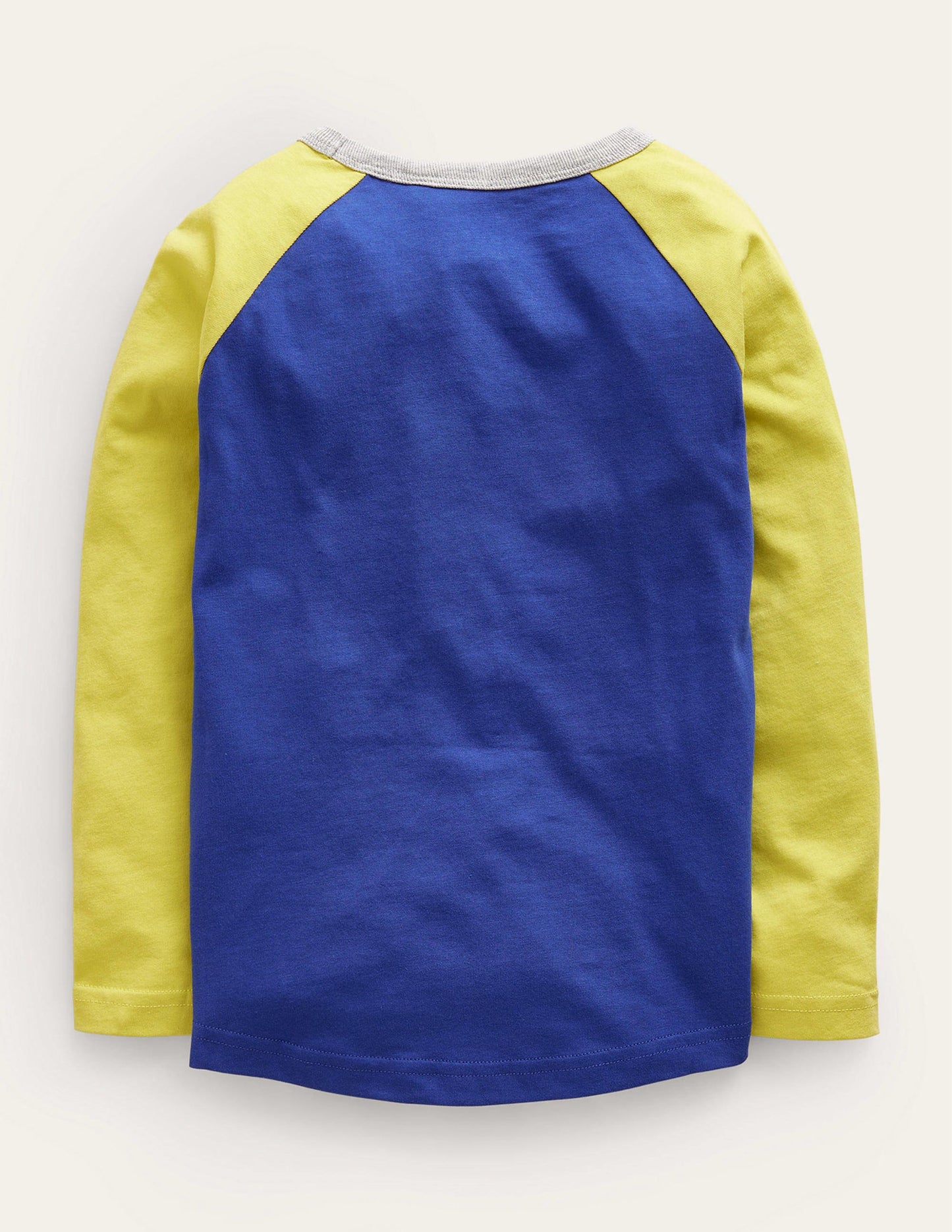 Graphic Educational T-shirt-Dark Cobalt/Gooseberry Yellow