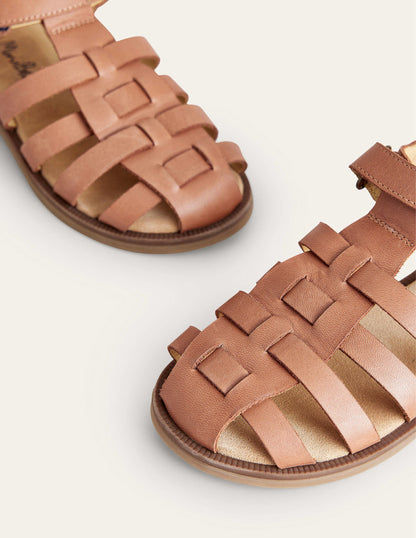 Fisherman Sandals-Tan