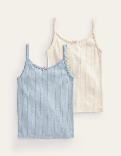 Vests 2 Pack-Multi Pointelle