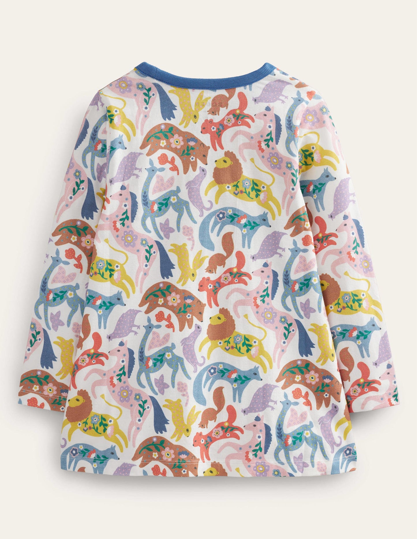 Printed Tunic-Multi Folk Friends