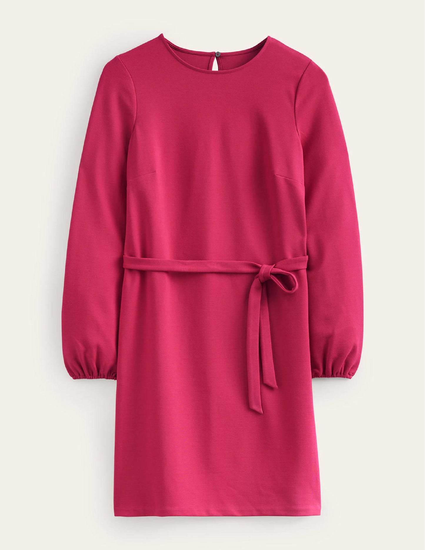 Violet Ponte Shift Dress-Warm Cranberry