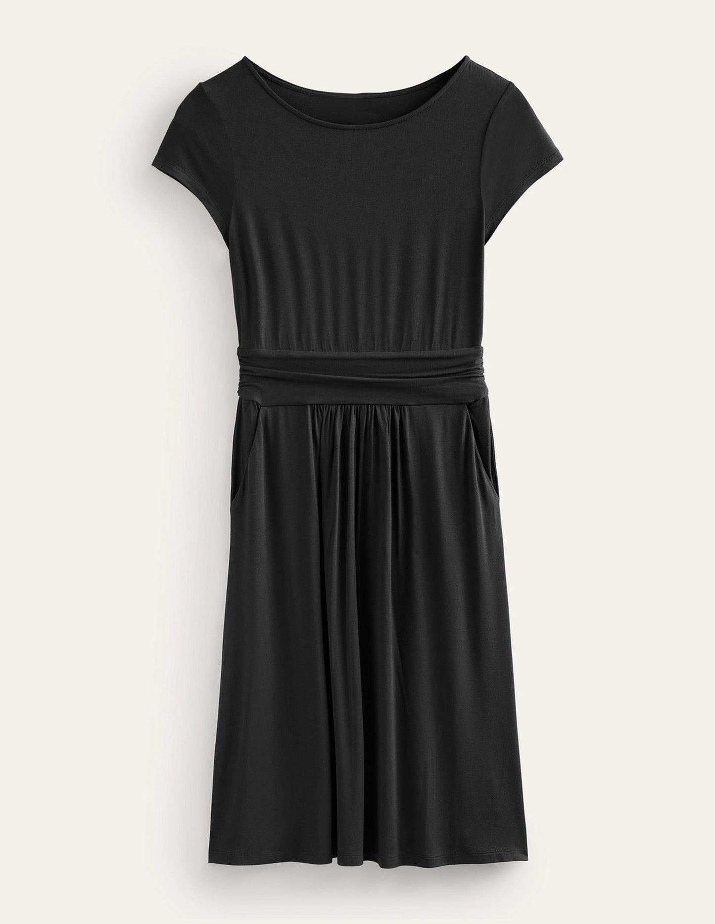 Amelie Jersey Dress -Black