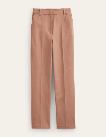 Kew Bi-Stretch Trousers-Light Caramel