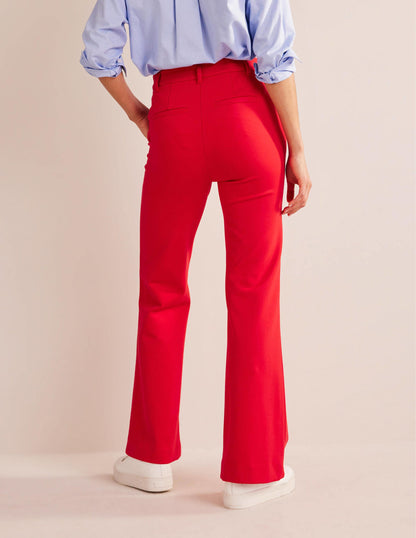 Brompton Ponte Trousers-Hot Pepper