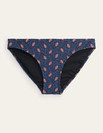 Classic Bikini Bottoms-Nero, Celosia Bud