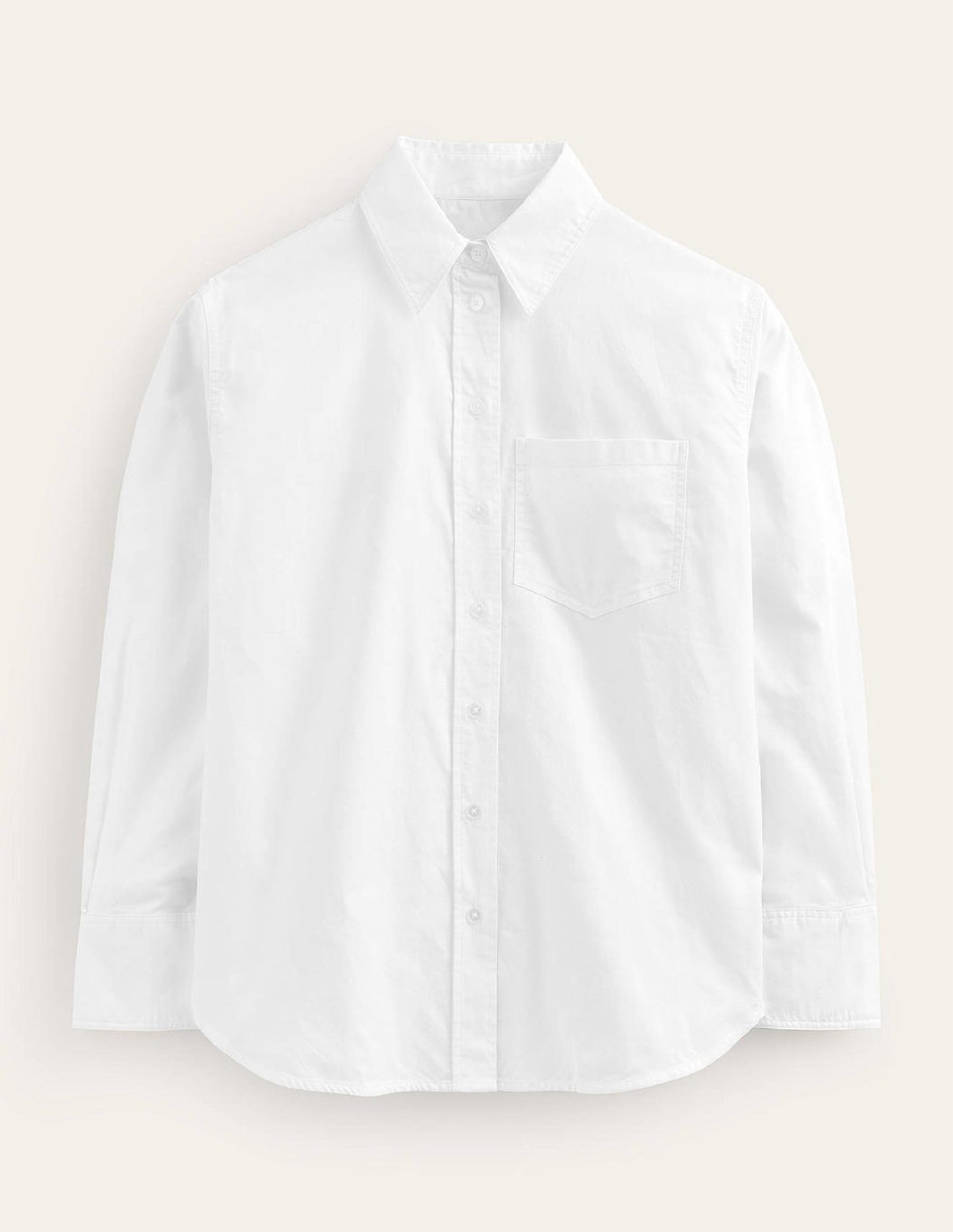 Connie Cotton Shirt-White