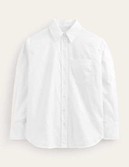 Connie Cotton Shirt-White