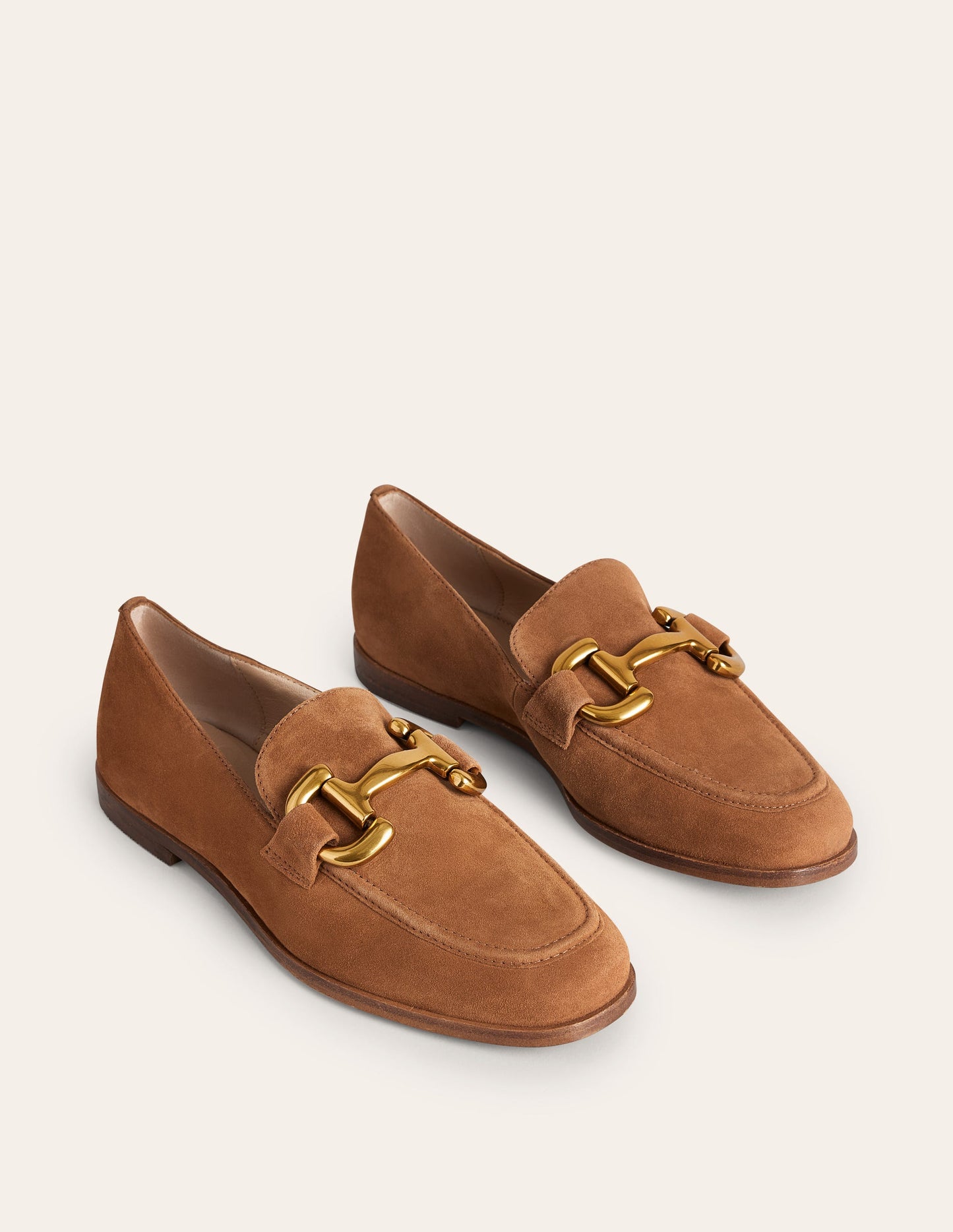 Iris Snaffle Loafers-Ginger Snap Suede