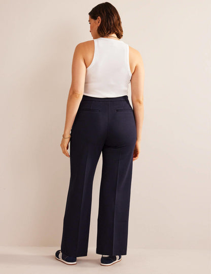 Westbourne Ponte Trousers-Navy