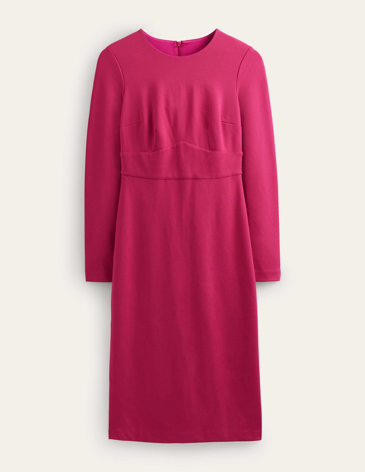 Nadia Ponte Midi Dress-Warm Cranberry