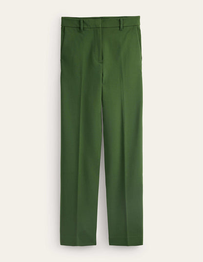 Pimlico Ponte Trousers-Winter Green