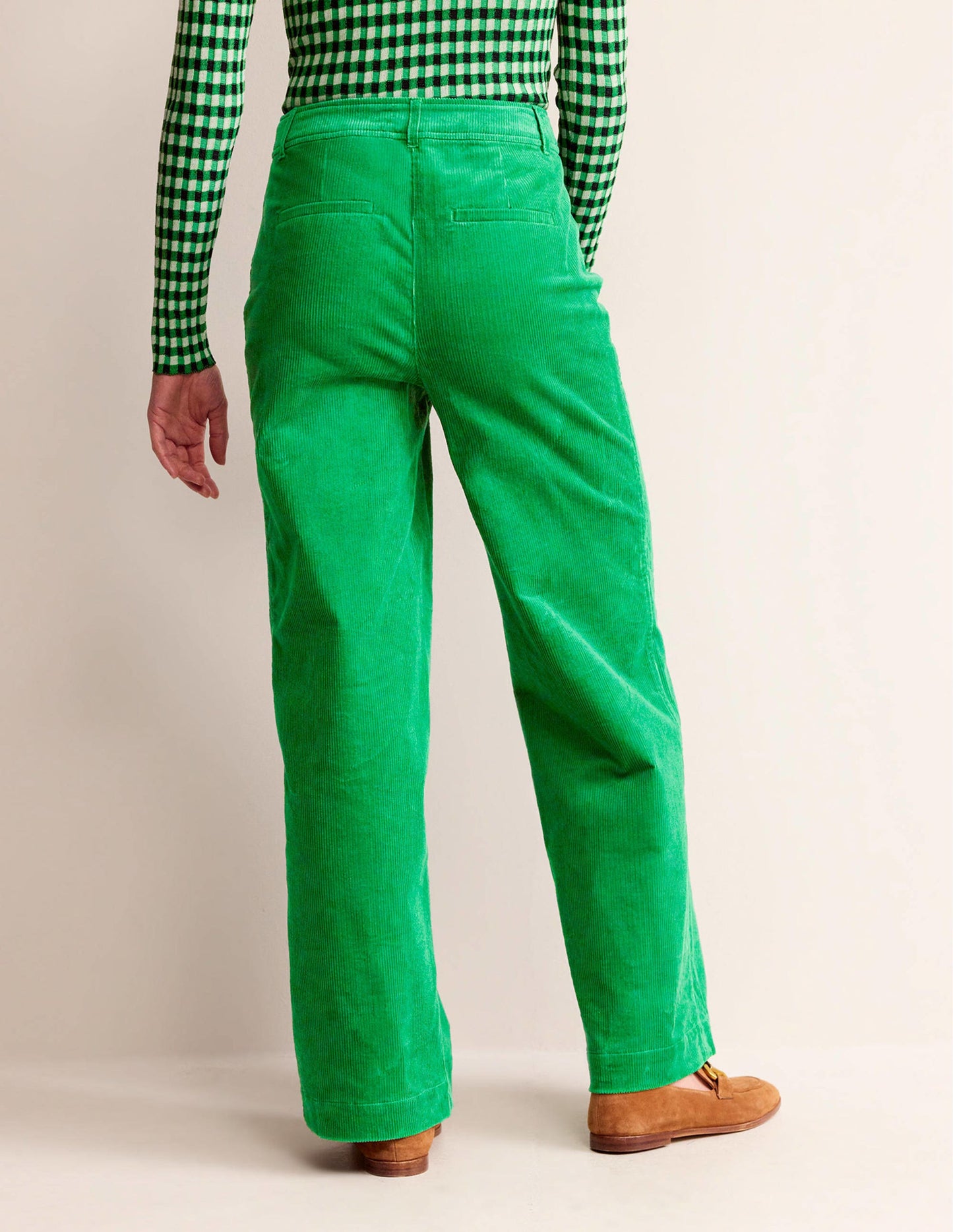 Westbourne Corduroy Trousers-Highland Green