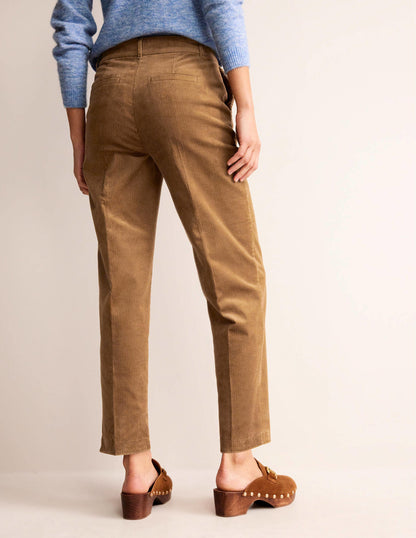 Kew Cord Trousers-Camel