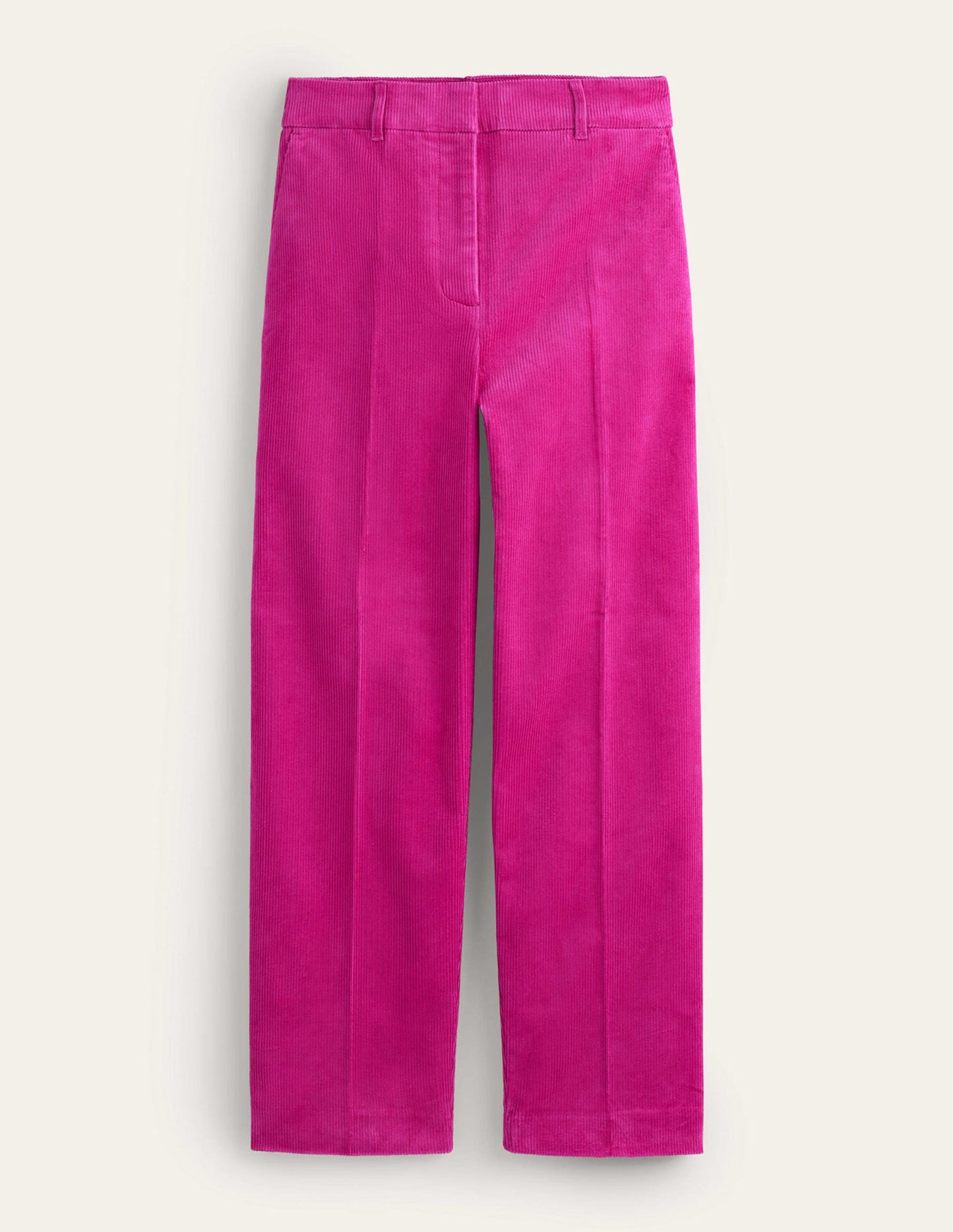 Kew Cord Trousers-Magenta