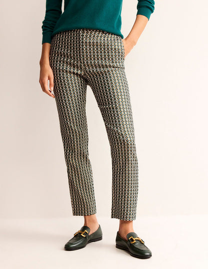 Highgate Jacquard Trousers-Jacquard