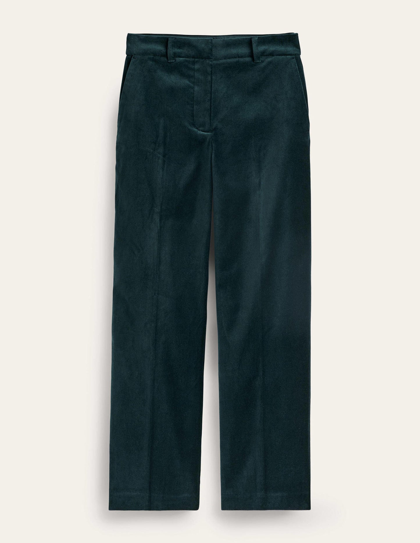 Kew Velvet Trousers-Trekking Green