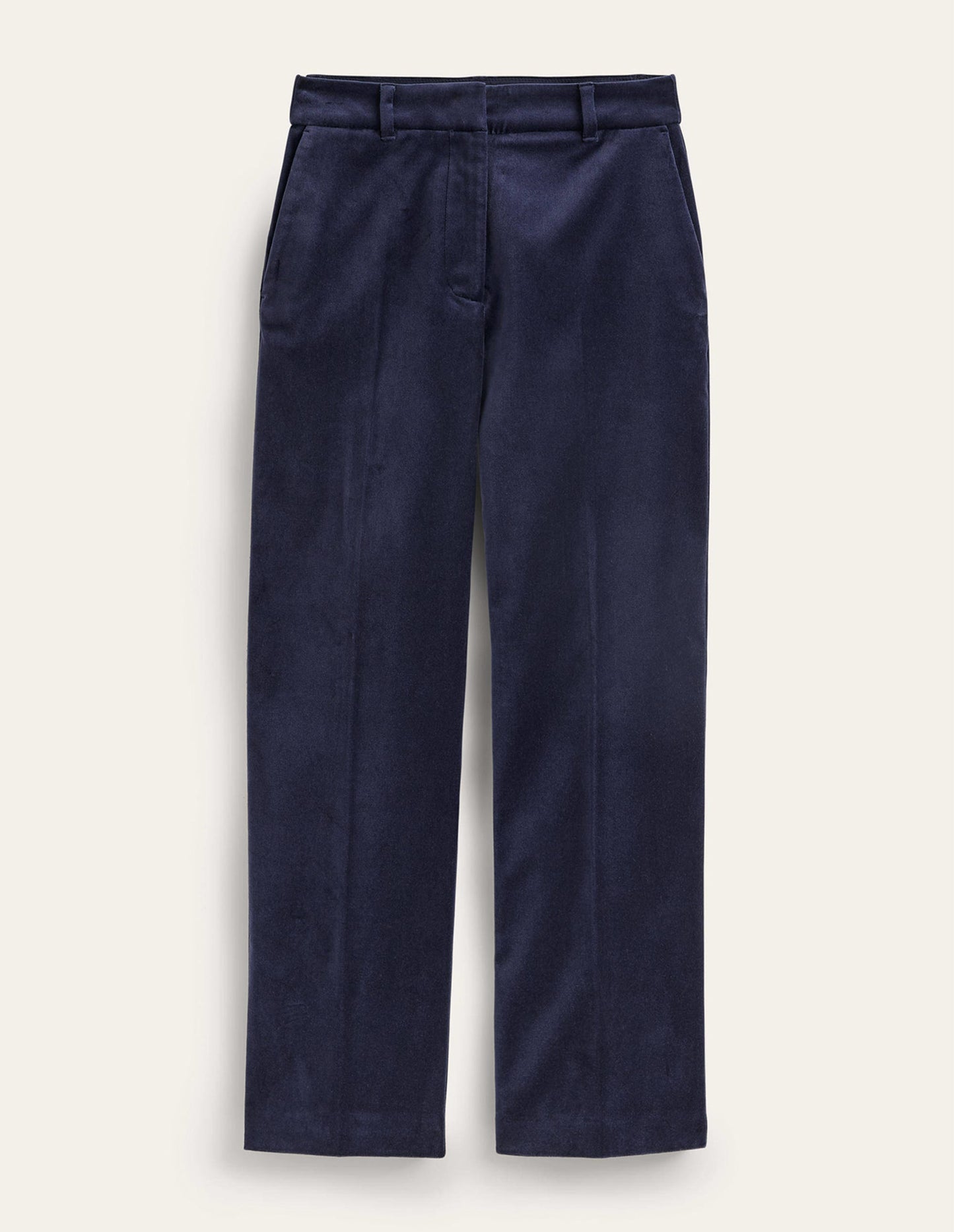 Kew Velvet Trousers-Navy