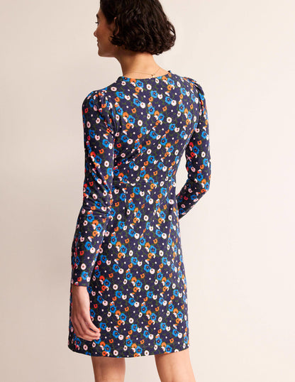 Penelope Jersey Dress-Moss, Bloomsbury Pop