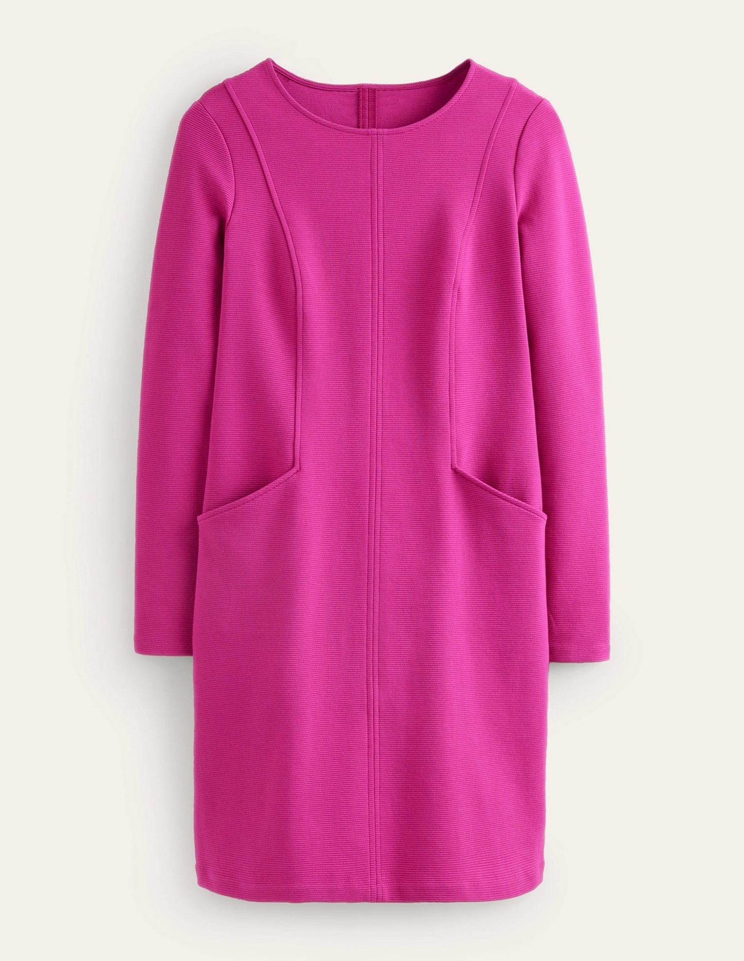 Ellen Ottoman Dress -Magenta