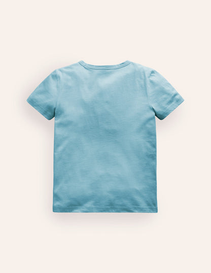 Fun Food T-shirt-Ice Cube Blue Chillis