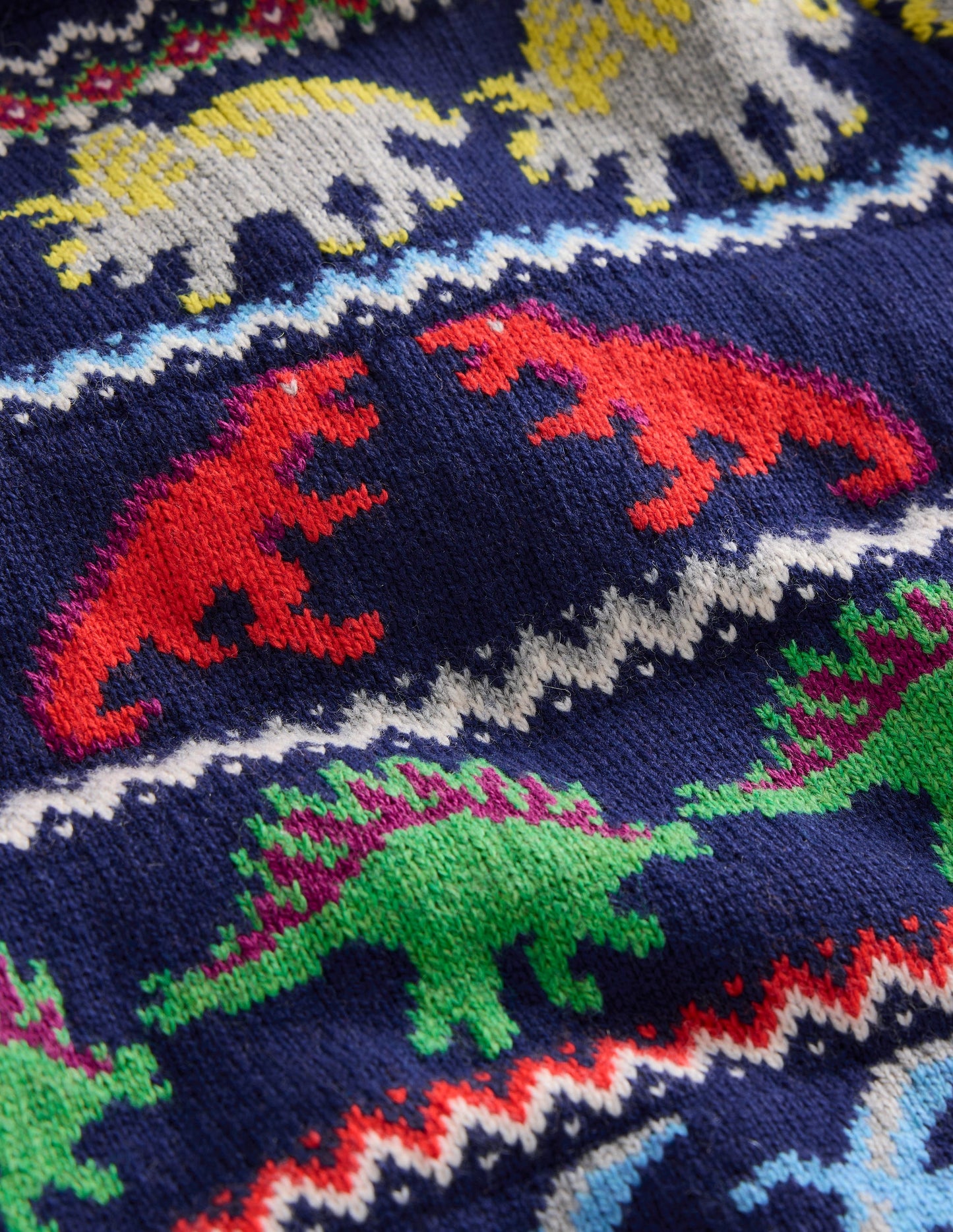 Fair Isle Jumper-Starboard Blue