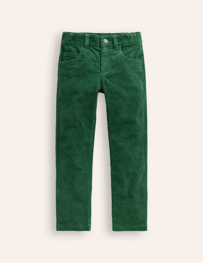 Classic Cord Trousers-Ivy Green