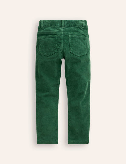 Classic Cord Trousers-Ivy Green