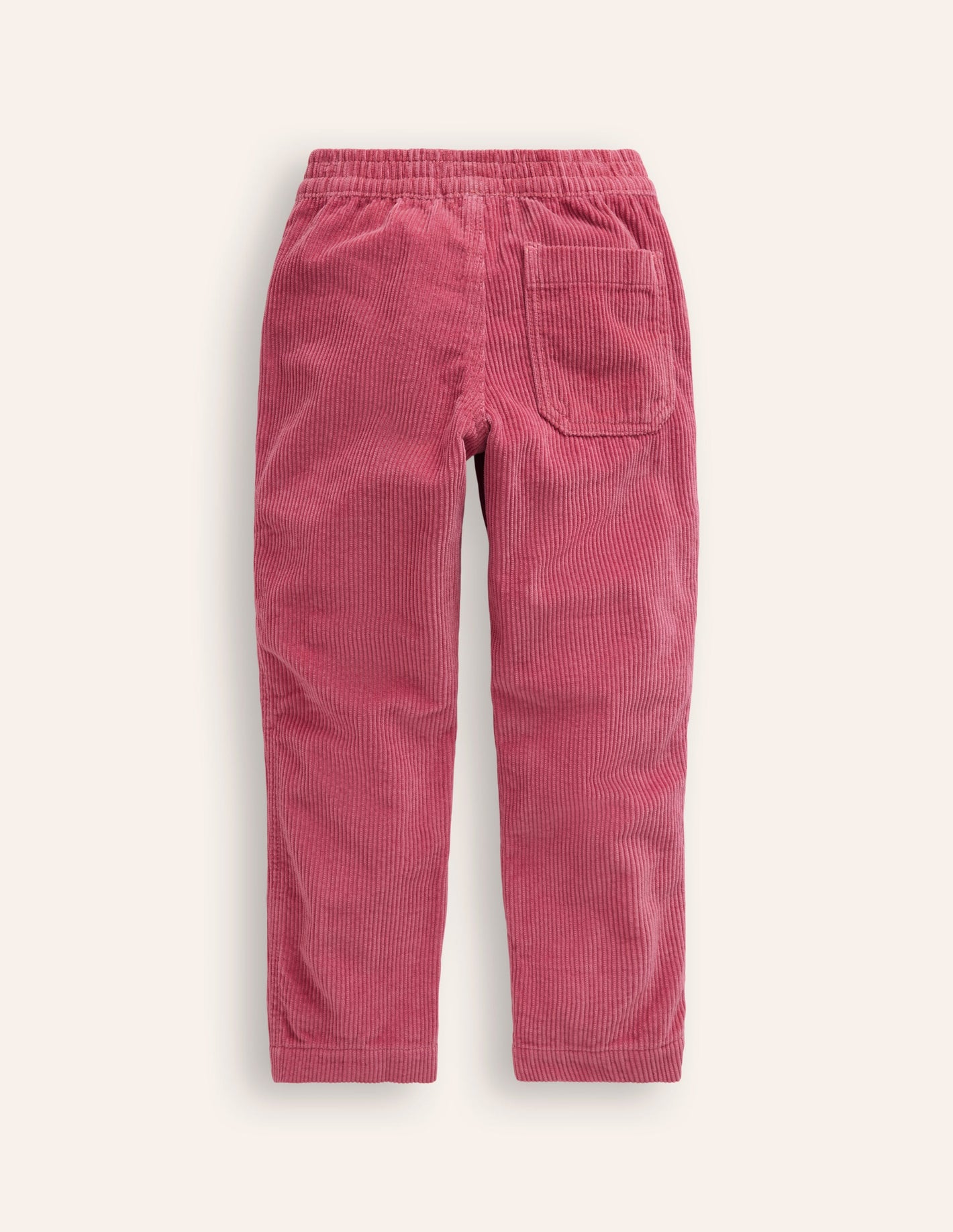 Pull-On Cord Trousers -Rose Petal Pink