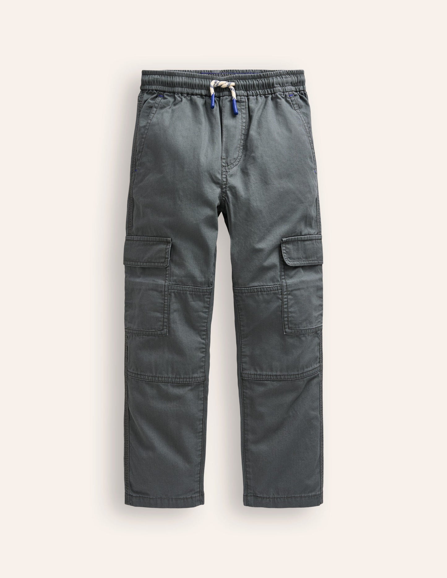 Cargo Pull On Trousers-Grey