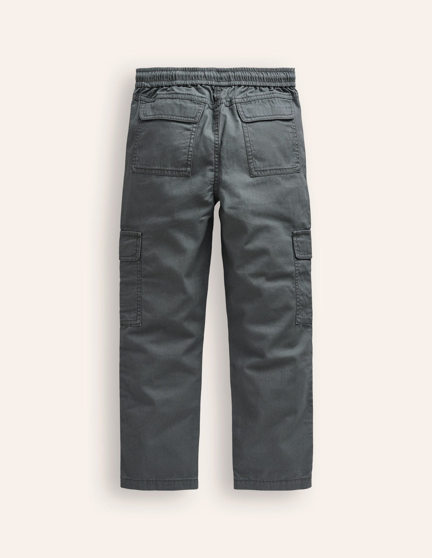 Cargo Pull On Trousers-Grey