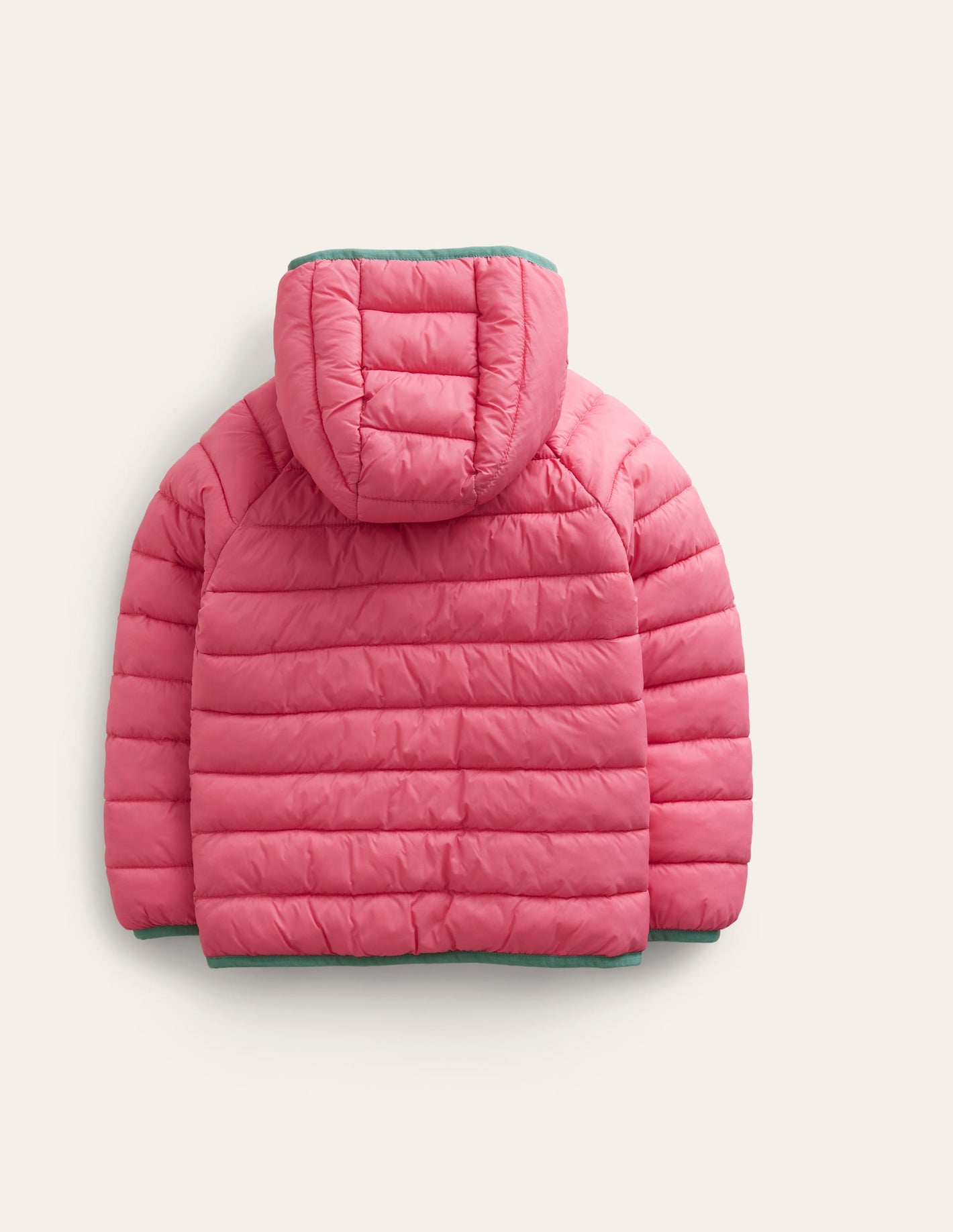 Pack-Away Padded Jacket-Rose Pink