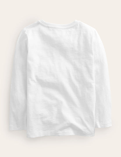 Everyday Long Sleeve T-Shirt-White