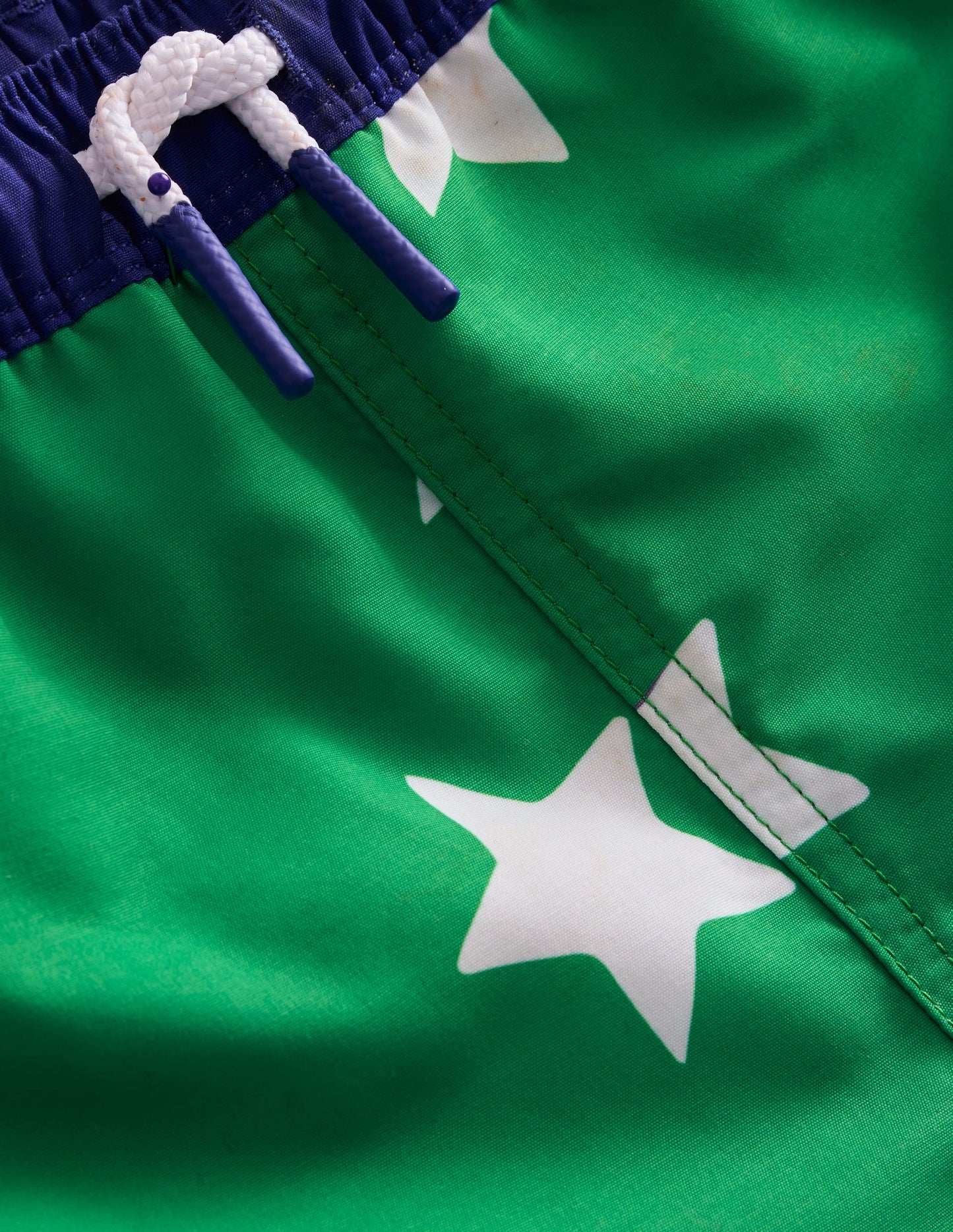 Swim Shorts-Sapling Green Star