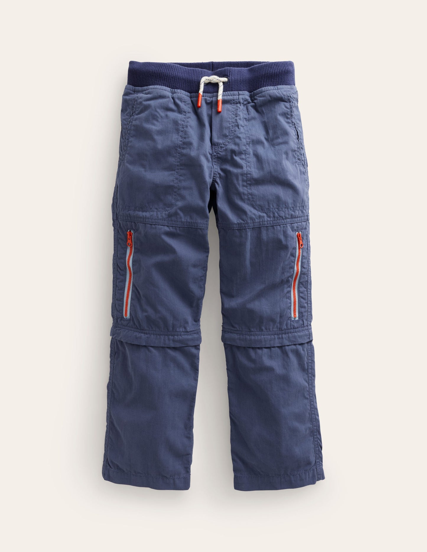 Zip-off Techno Trousers-Robot Blue