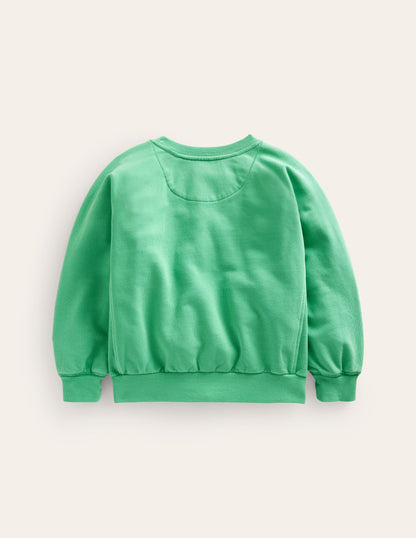 Supersoft Sweatshirt-Pea Green