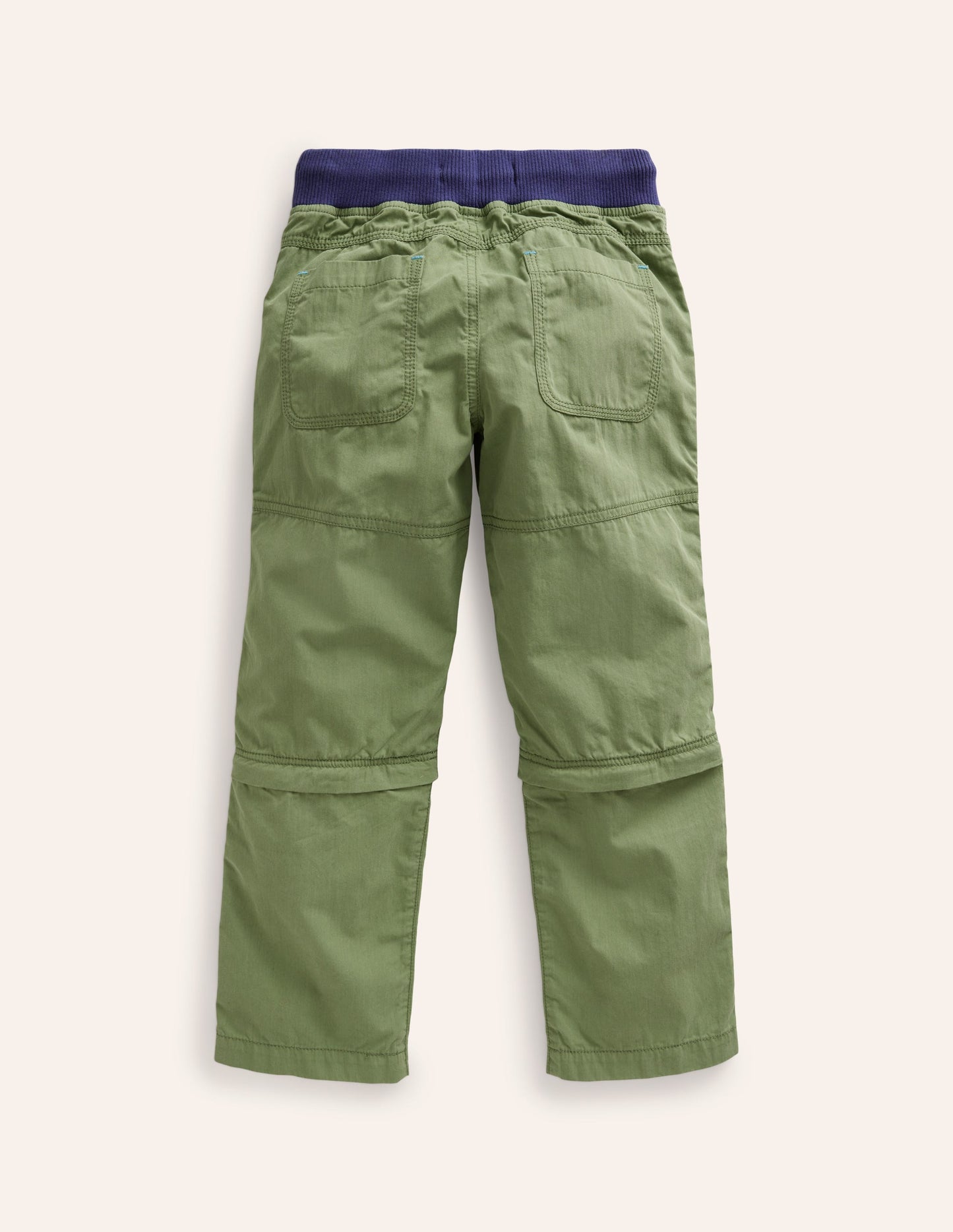 Zip-off Techno Trousers-Safari Green