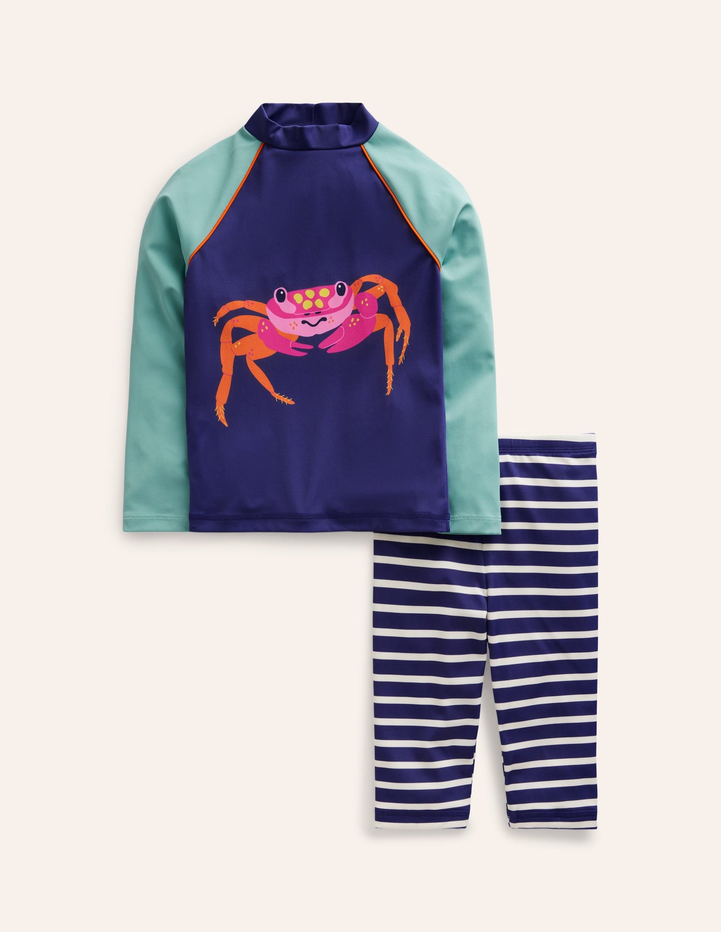 Sun Safe Surf Set-Blue Heron Crab