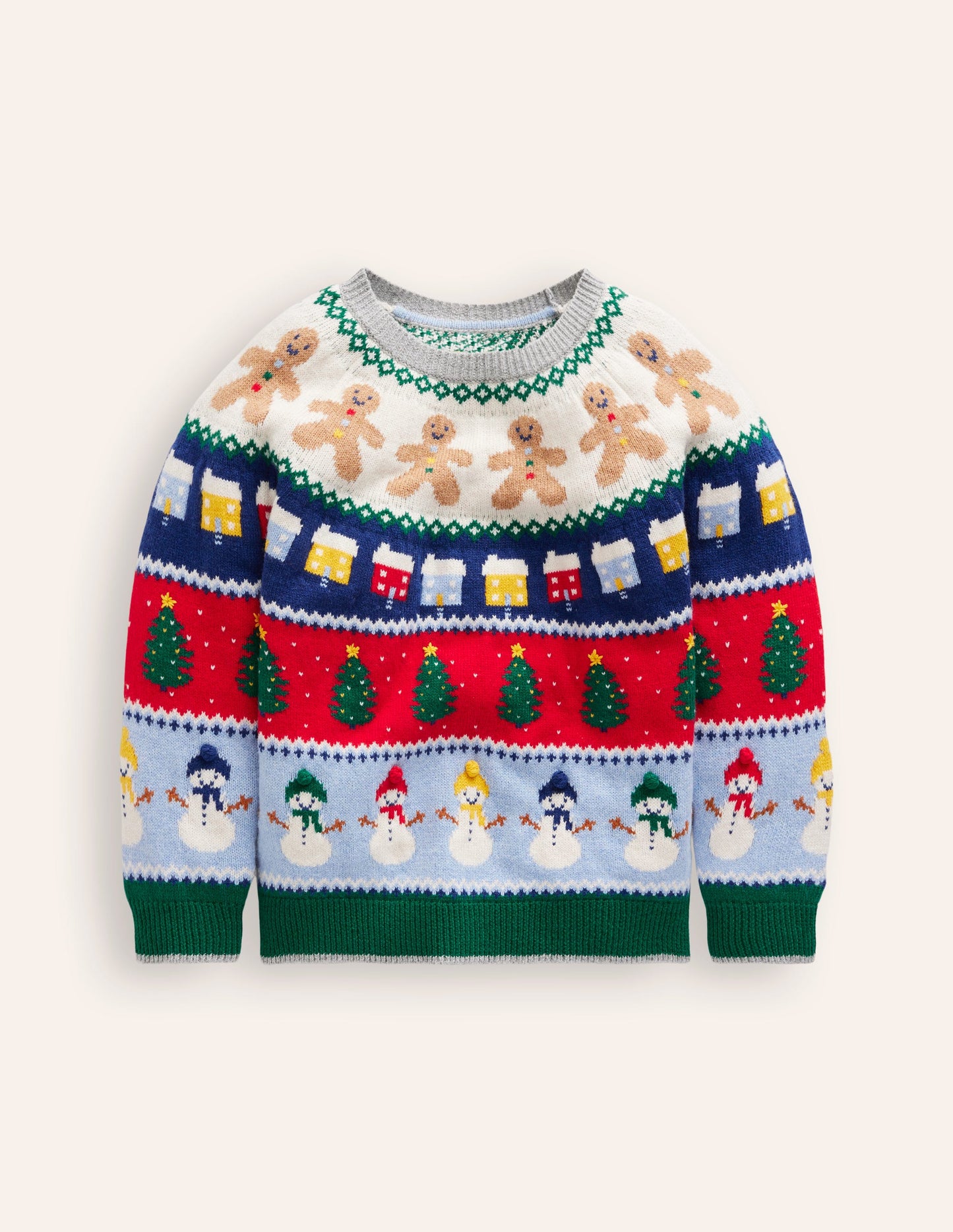 Fair Isle Jumper -All Over Christmas