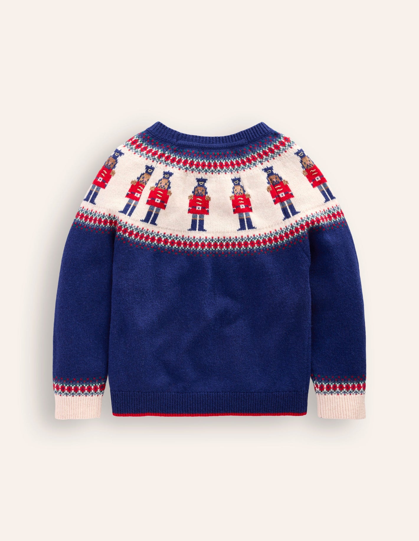 Fair Isle Jumper -Navy Nutcrackers