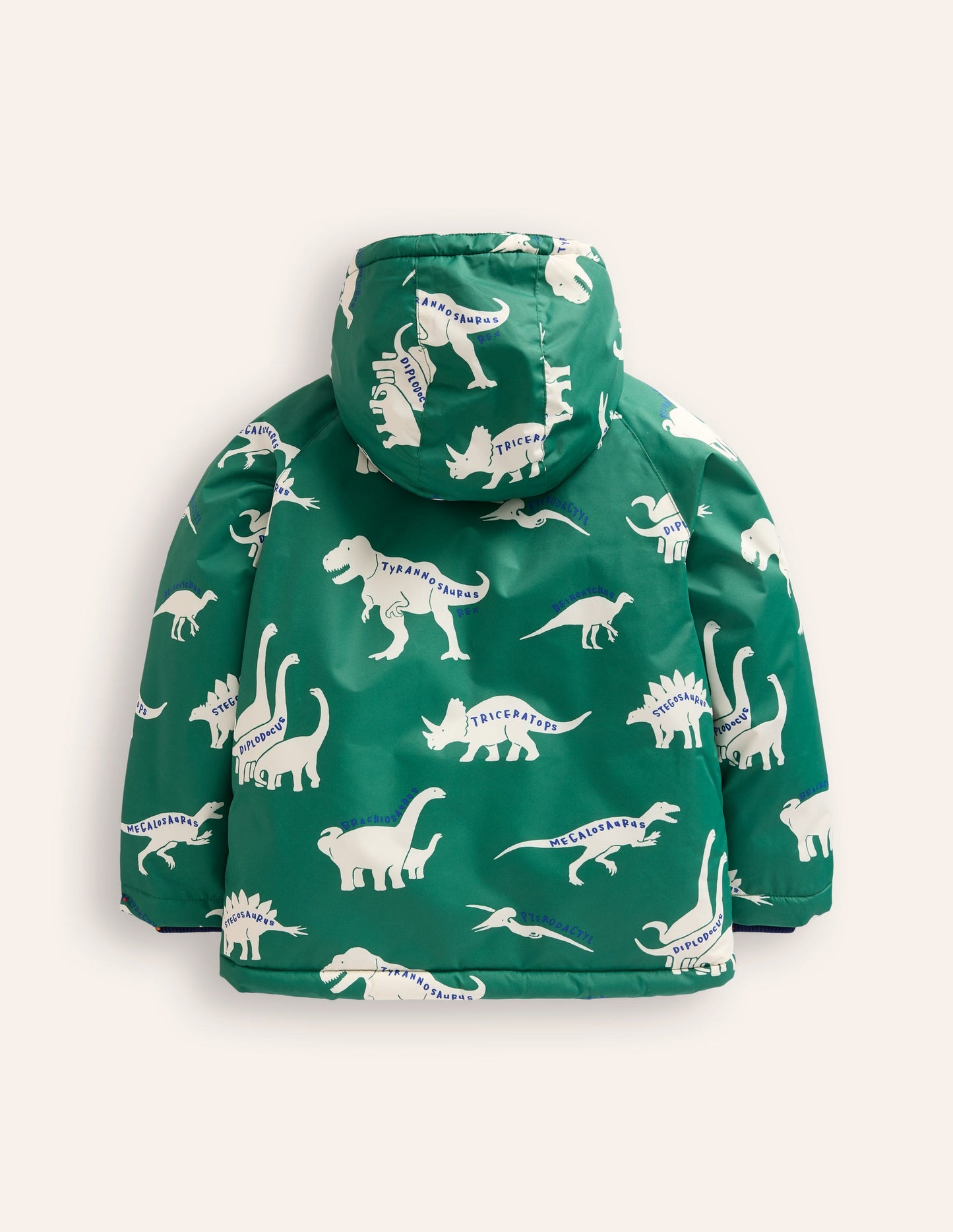 Sherpa Lined Anorak-Spruce Green Dino