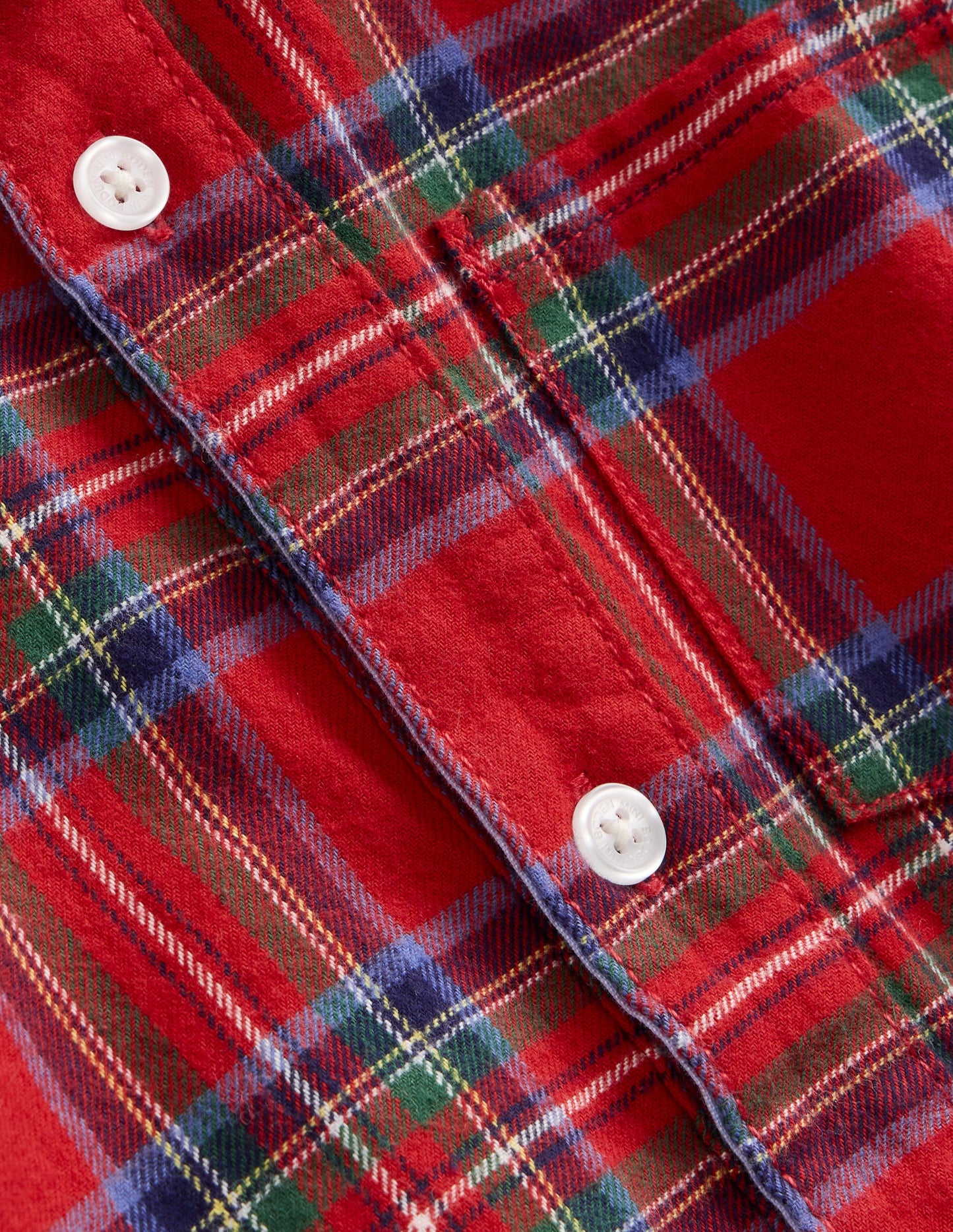 Cosy Cotton Check Shirt -Red Check