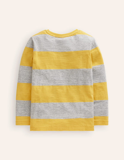 Everyday Long Sleeve T-Shirt-Honeycomb Yellow