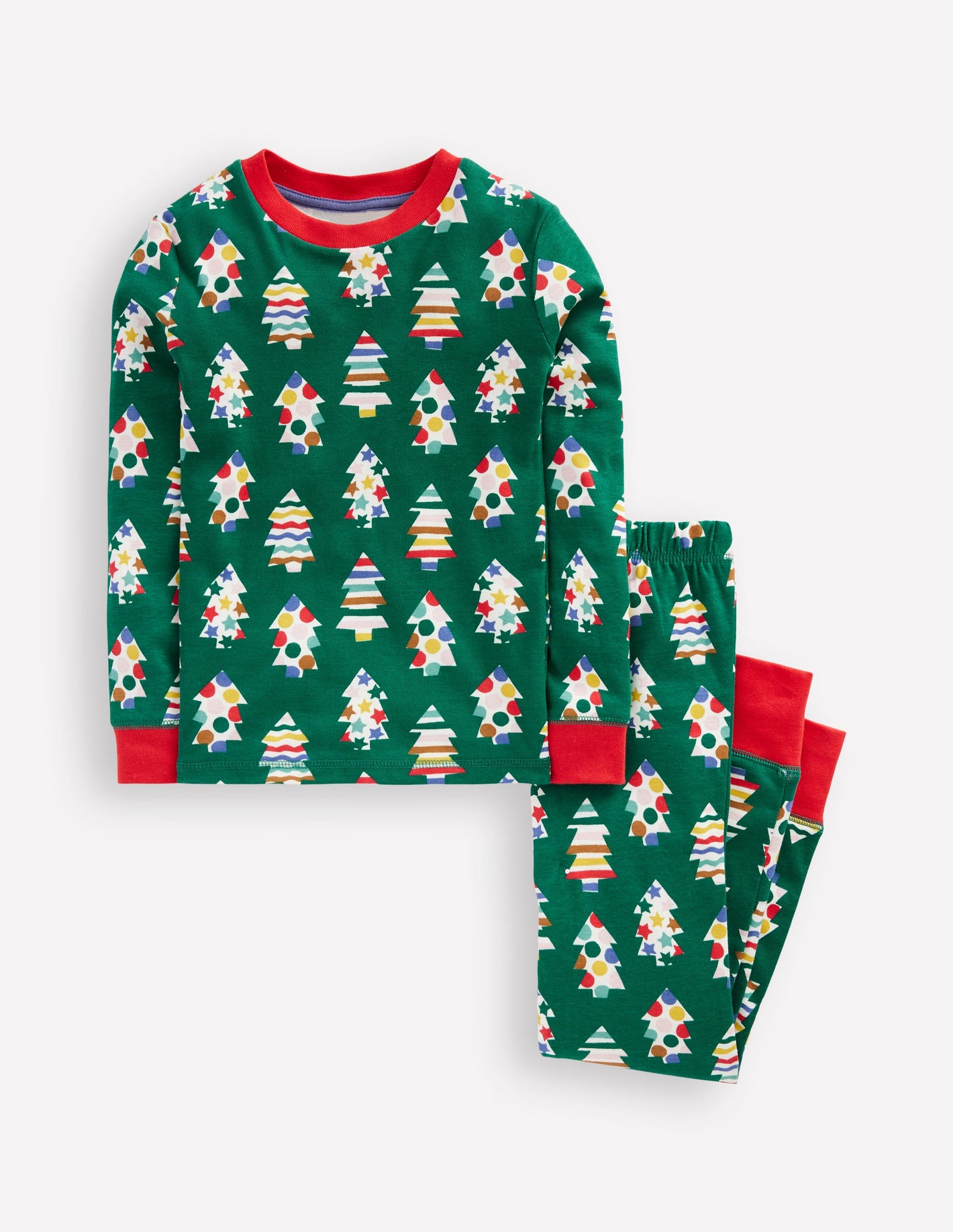 Snug Glow-In-The-Dark Pyjamas -Christmas Trees