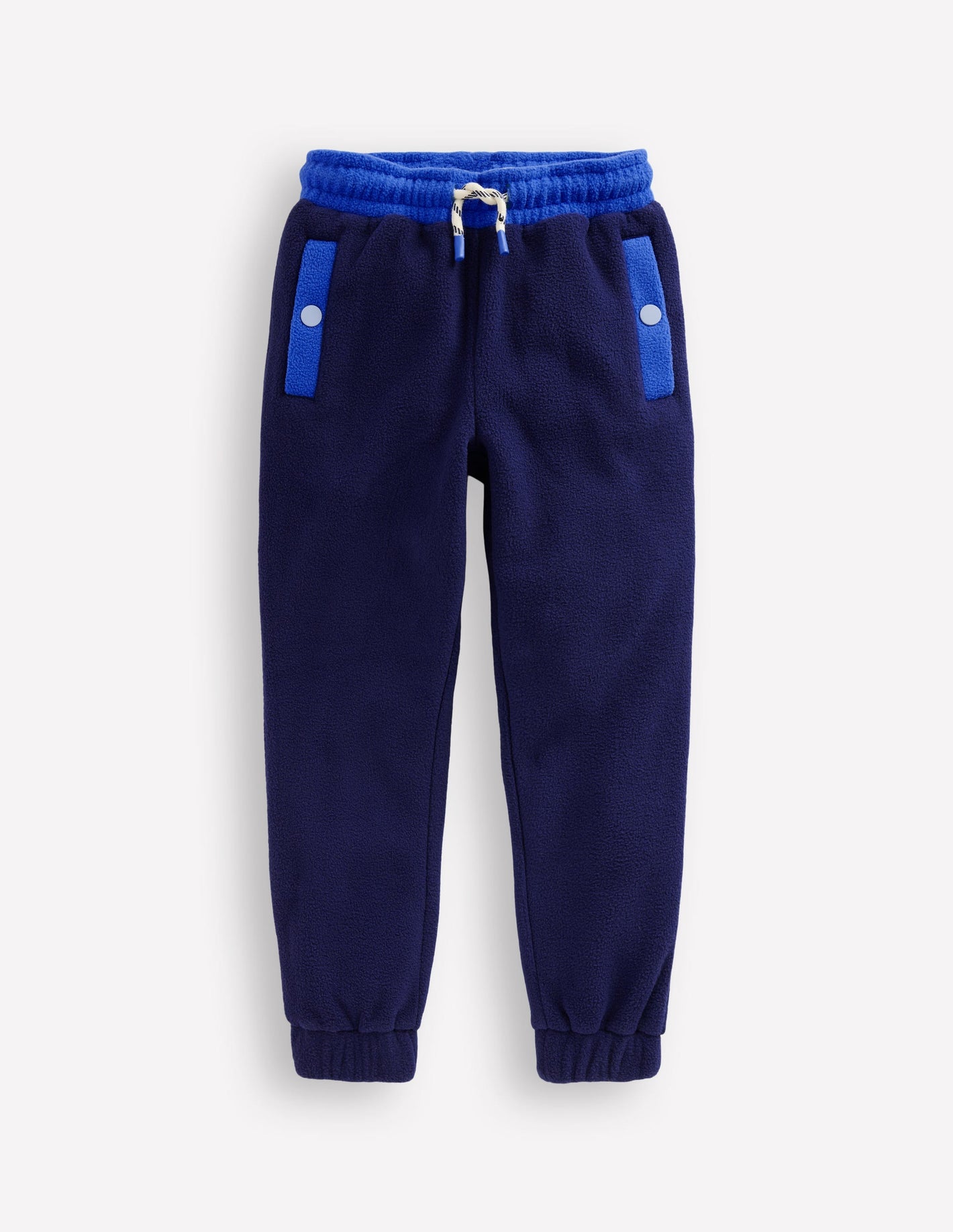 Cosy Fleece Joggers-College Navy Multi