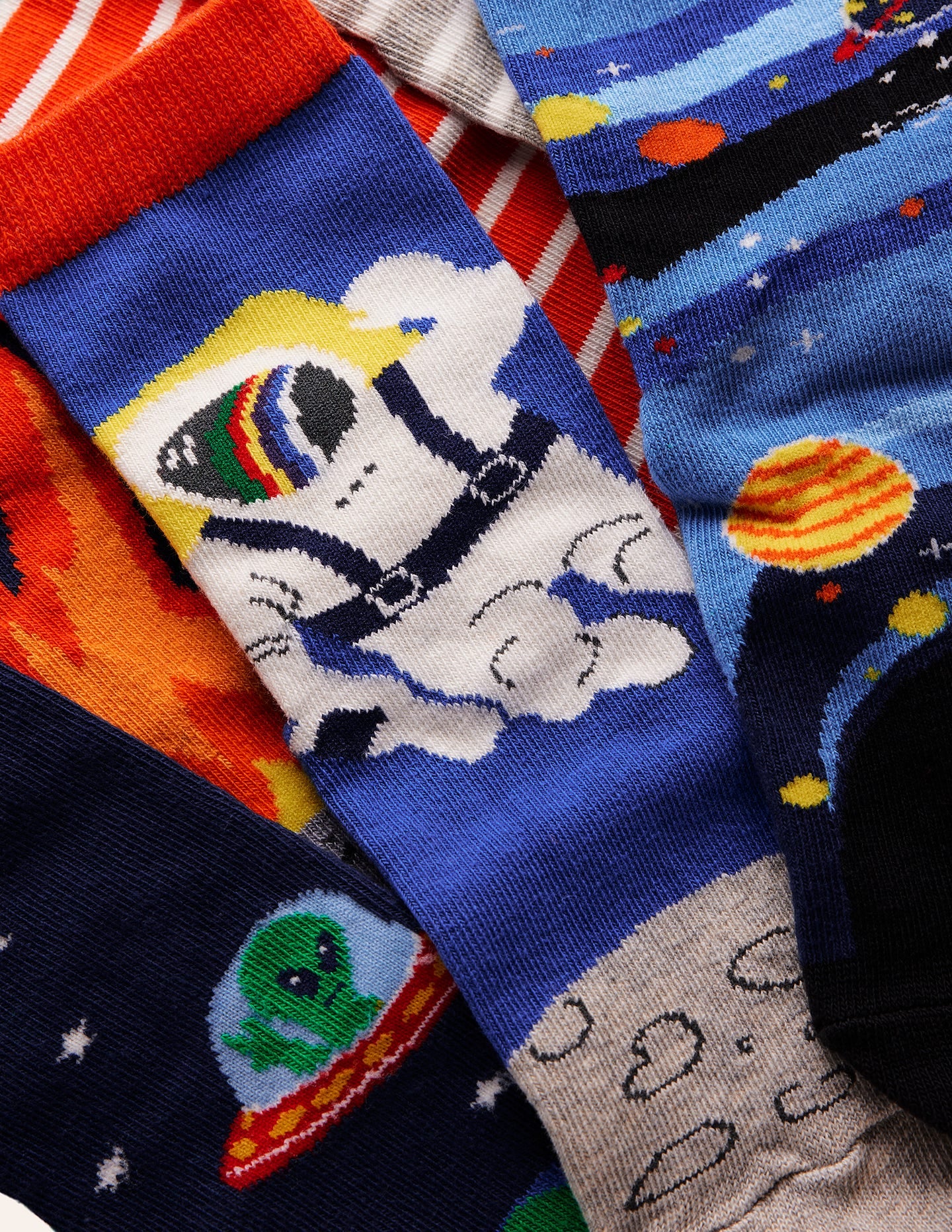 Socks 7 Pack-Multi Space