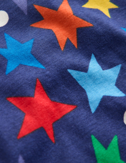 Snug Glow-In-The-Dark Pyjamas -Starboard Blue Stars